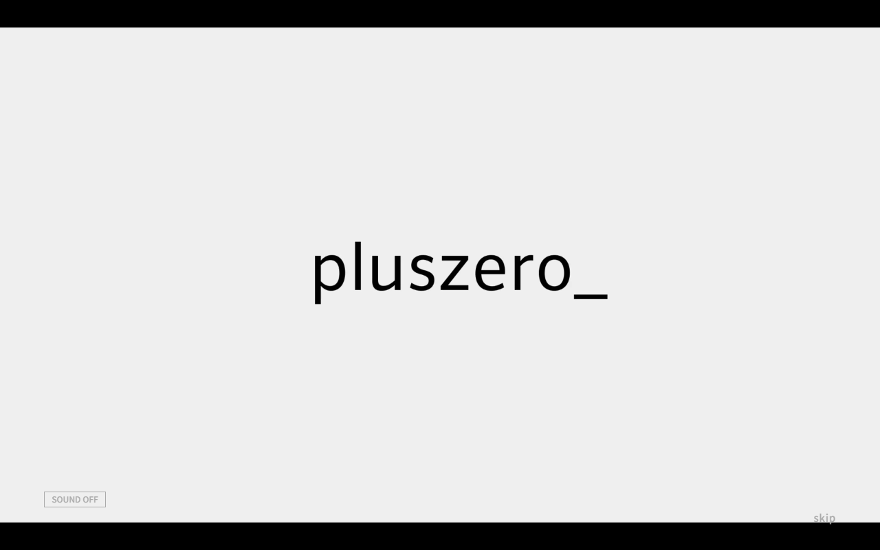 株式会社pluszeroのホームページ画像